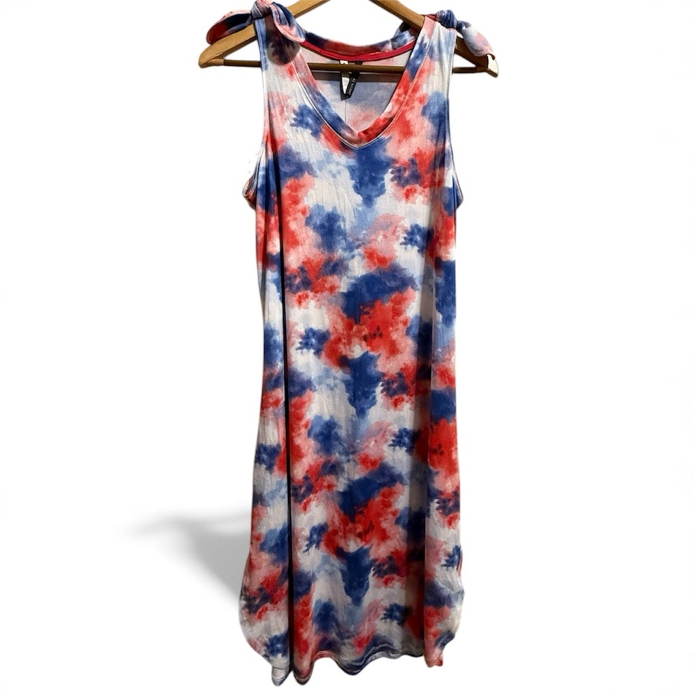 Jaclyn Intimates Sleeveless Chemise with ties on shoulders